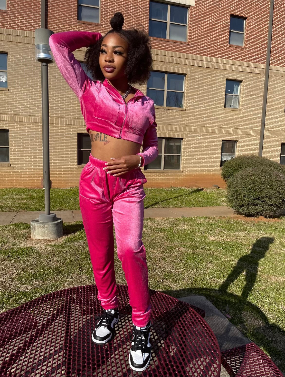 OG K.Symone Couture Velvour Jogging Suit