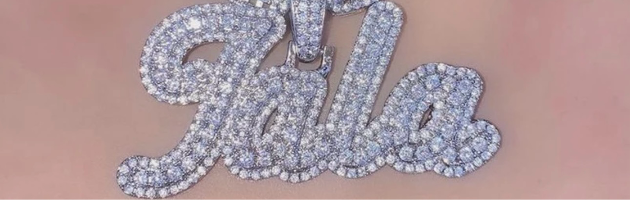 CUSTOMIZED Diamond Font (Cuban Chain)