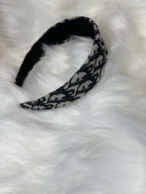 Load image into Gallery viewer, Black Dior Her Headband
